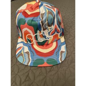 NWT AkOO Hat Cap Snap Back Camouflage Embroidered Logo Mens Streetwear